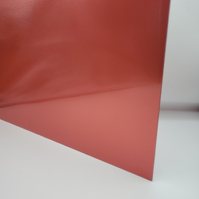 1-6mm赤いミラー シート1830x1220mmの鋳造物のアクリルのプラスチック パネルの装飾